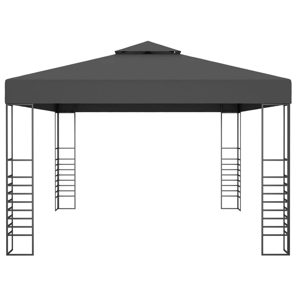 vidaXL Gazebo 118.1"x157.4" Anthracite