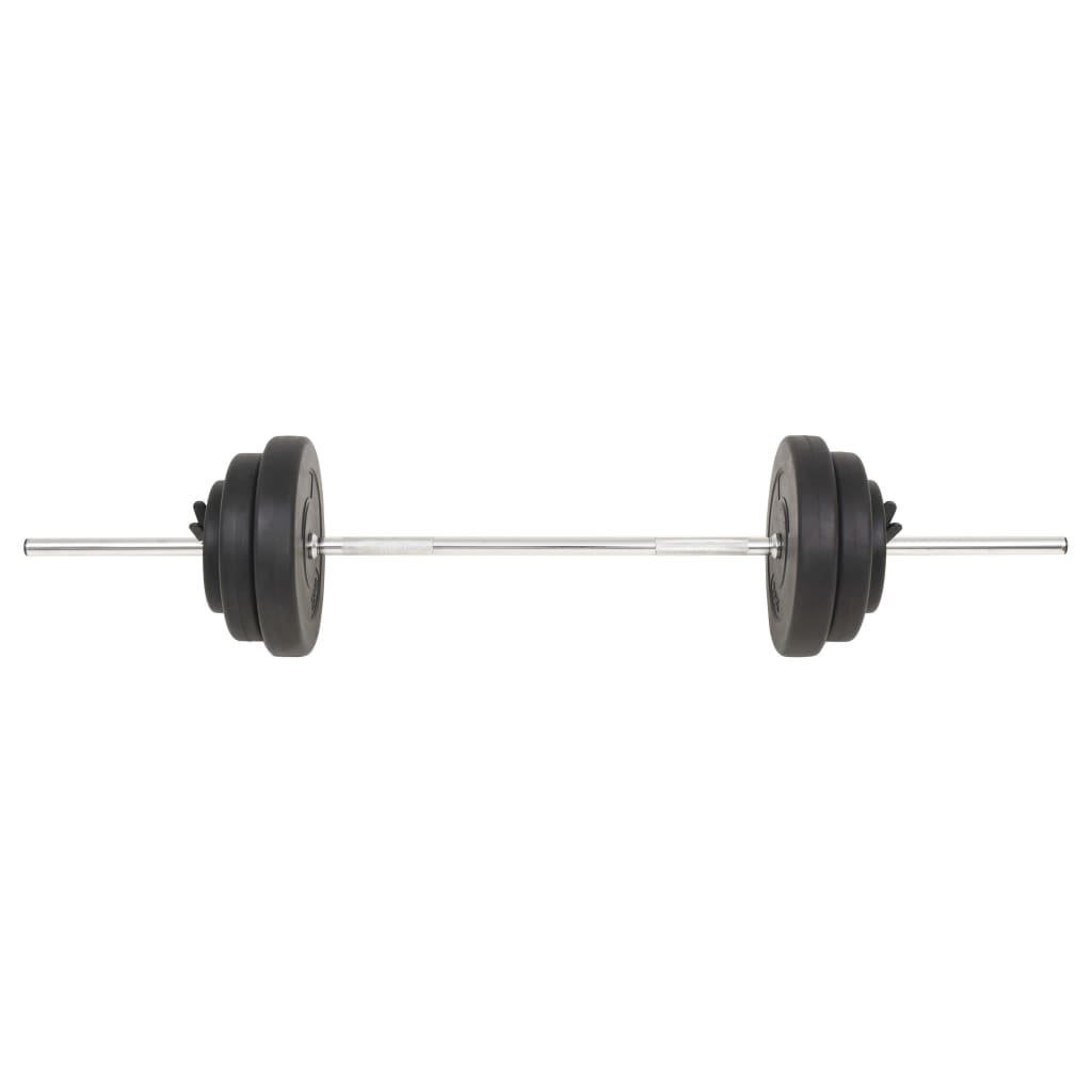 vidaXL Barbell Set 66.1 lb