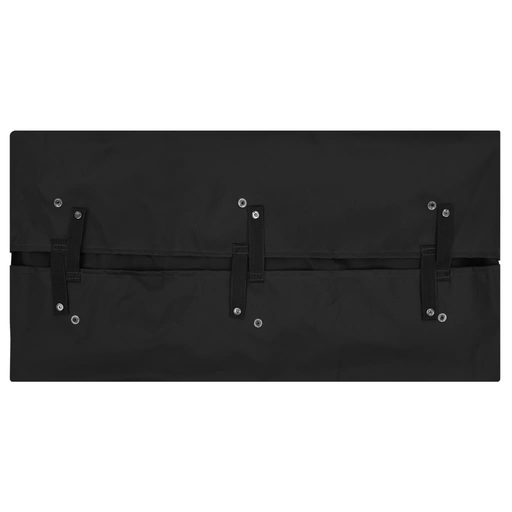 vidaXL Garden Cart Liner Black 31.9"x16.1"x15.7" Fabric