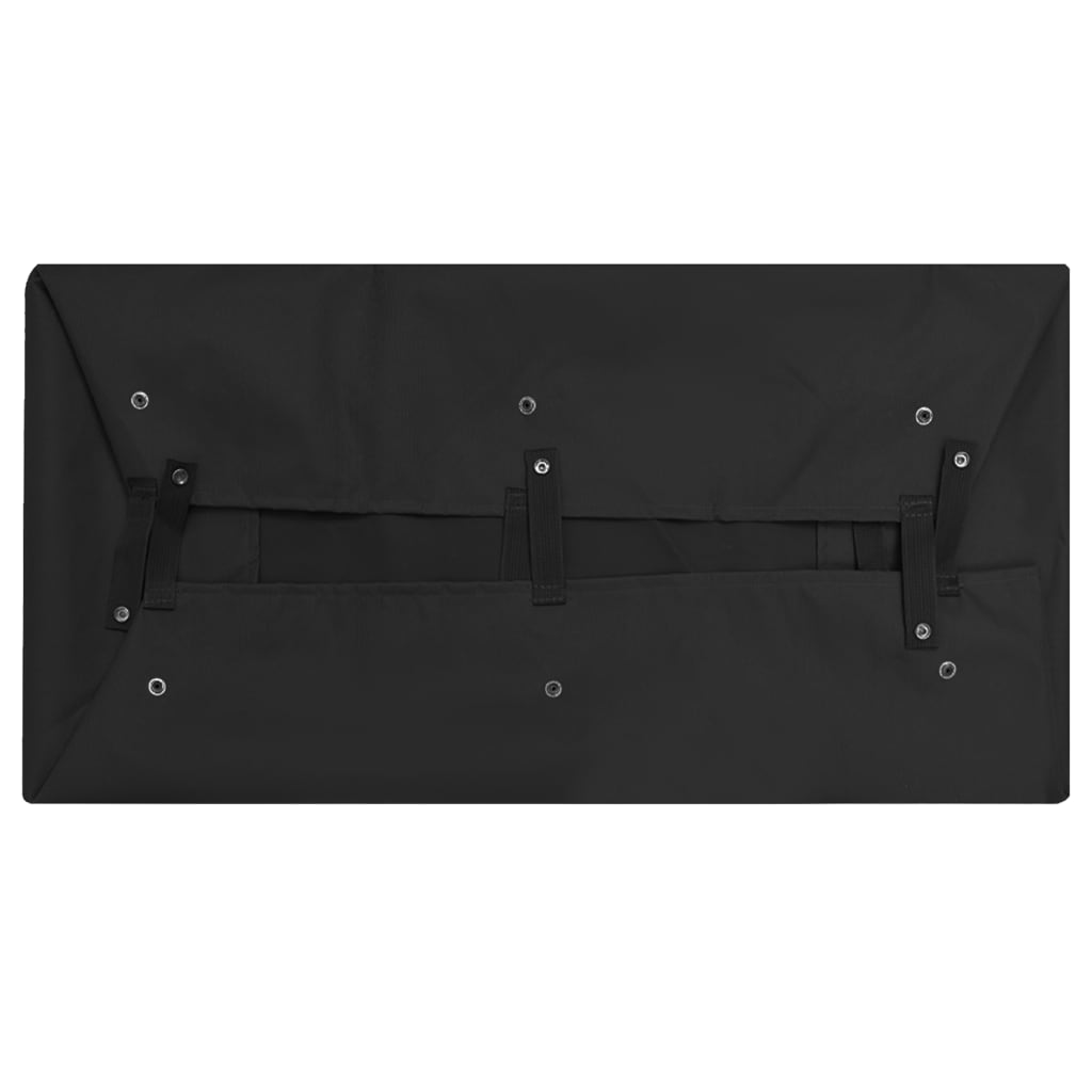 vidaXL Garden Cart Liner Black 31.9"x16.1"x8.3" Fabric