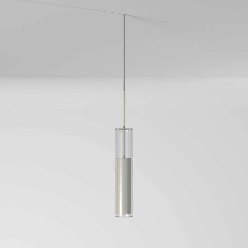 6W Pendant, White Finish