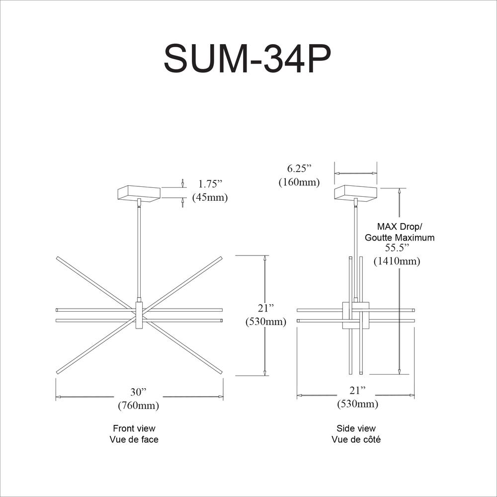 46W Pendant MB