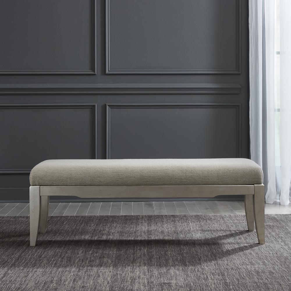 Liberty Furniture Montage Collection Bed Bench - Platinum Finish