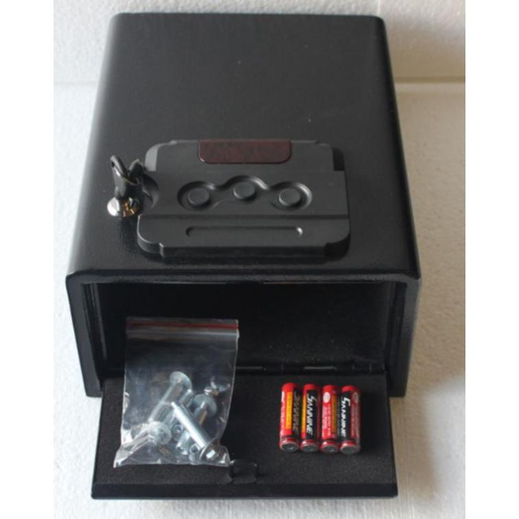 Biometic Pistol Safe Black