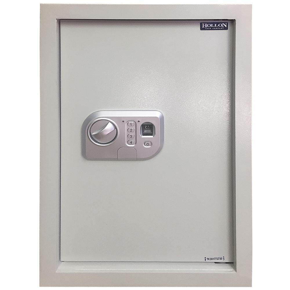 Biometic Wall Safe White