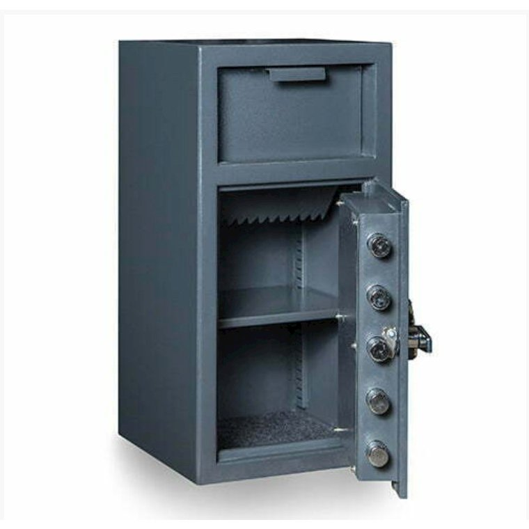 Depository Safe Gray