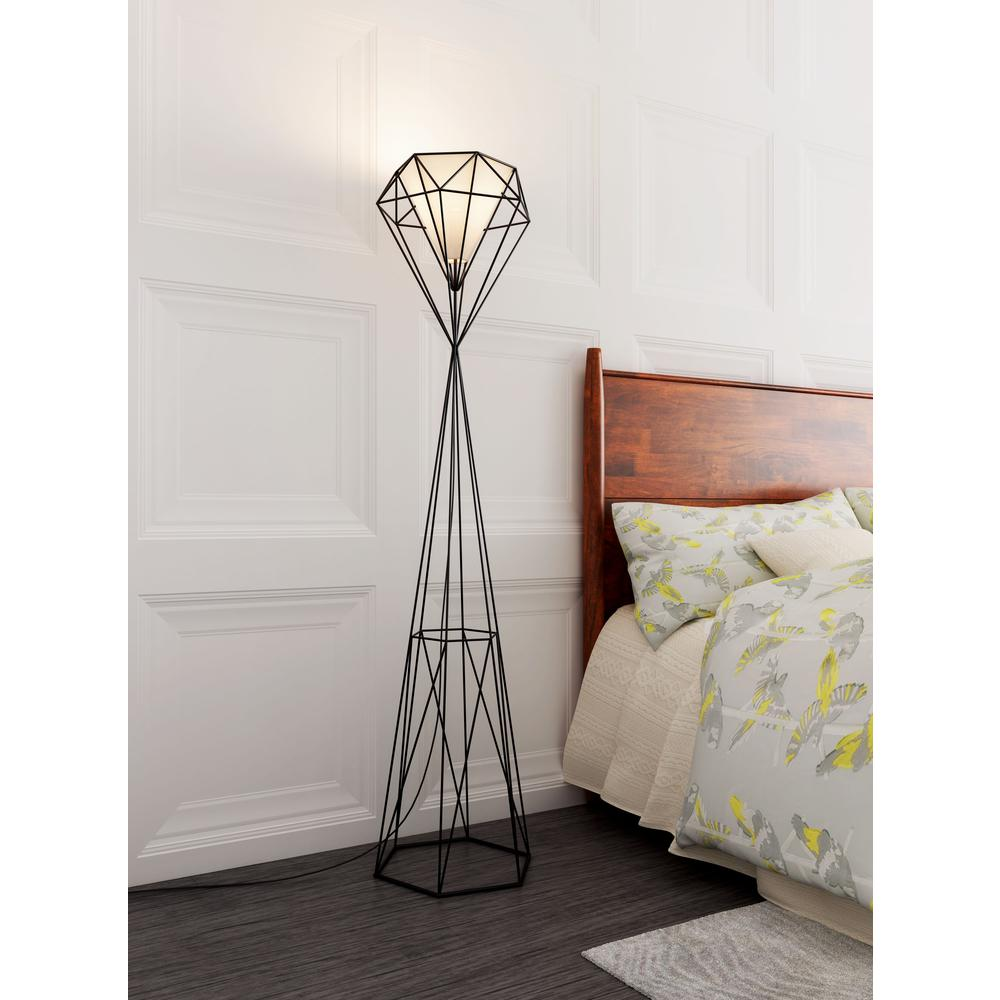 Delancey Floor Lamp Black