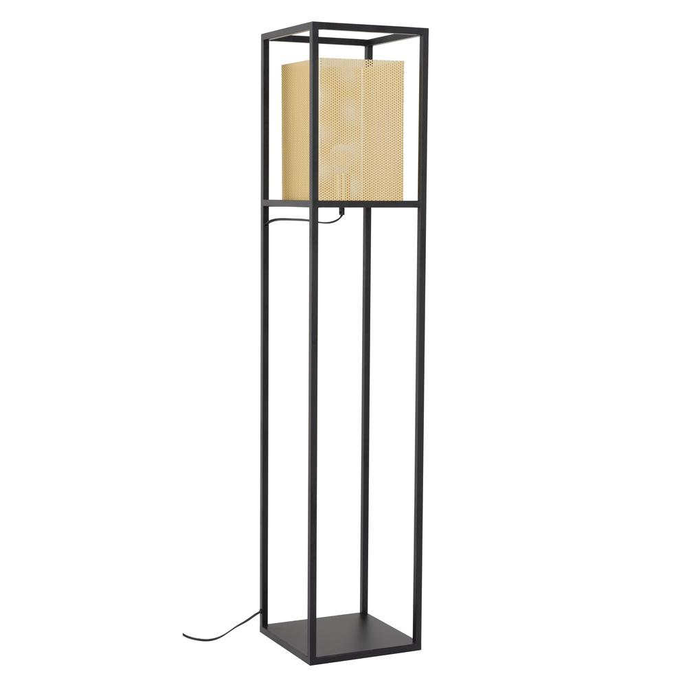 Yves Floor Lamp Gold & Black