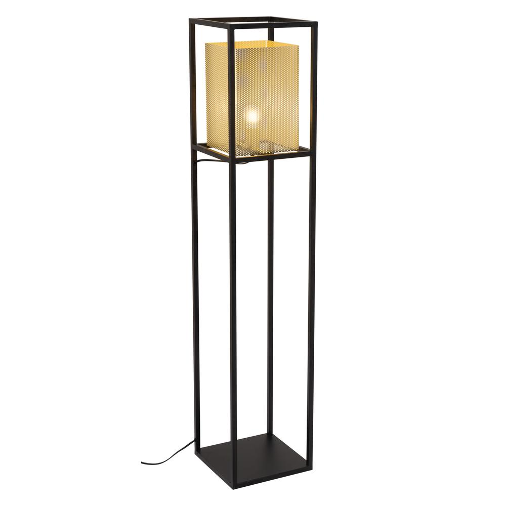 Yves Floor Lamp Gold & Black