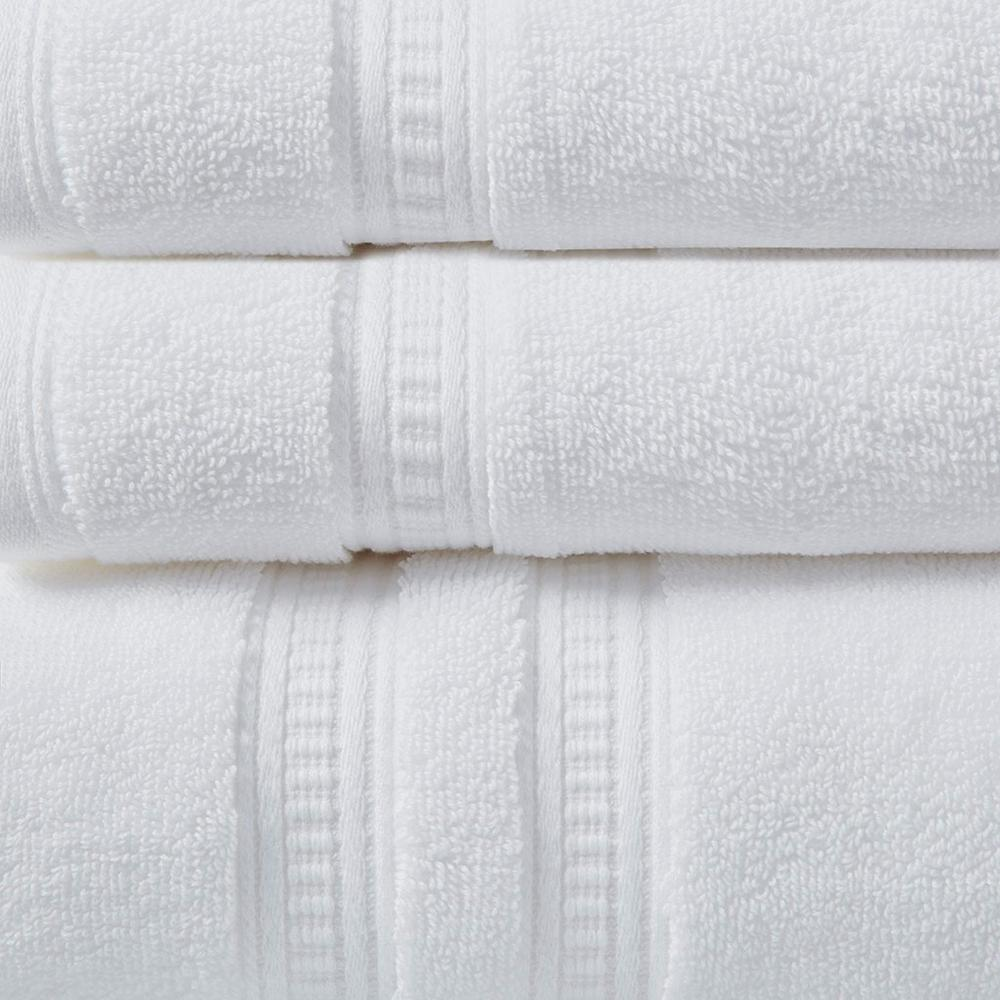 100% Cotton Feather Touch Antimicrobial Towel 6 Piece Set