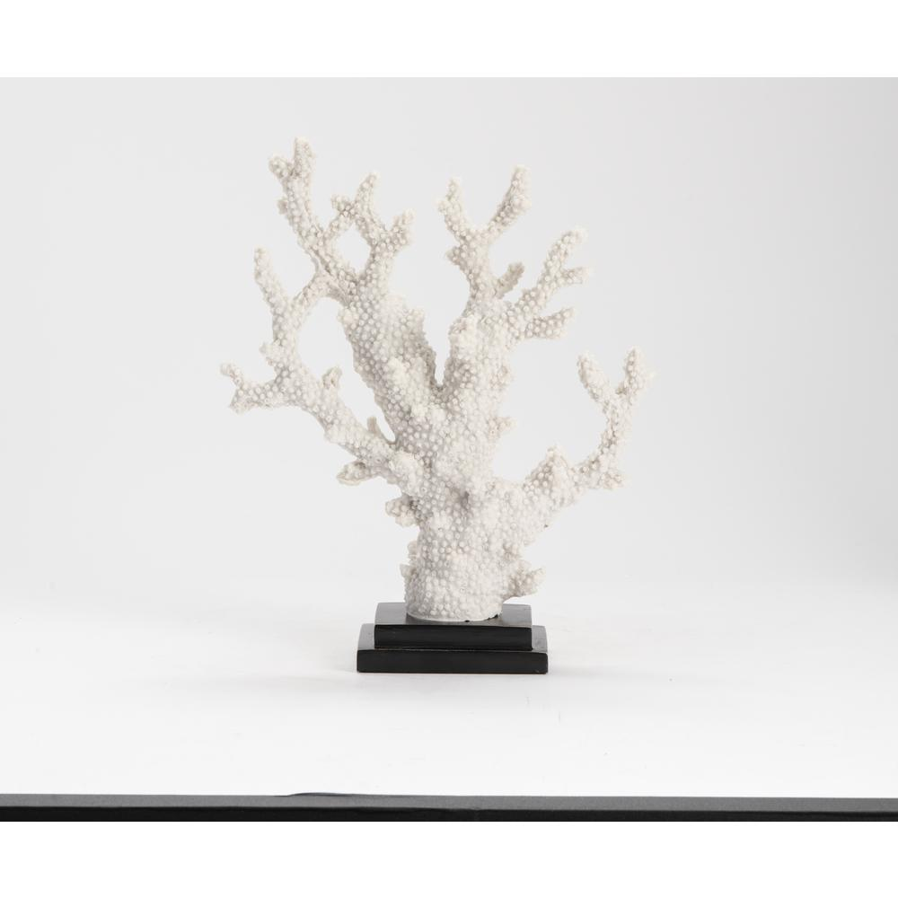 Crestview Collection CVDEP727 Natural Coral Statue Accessories, White