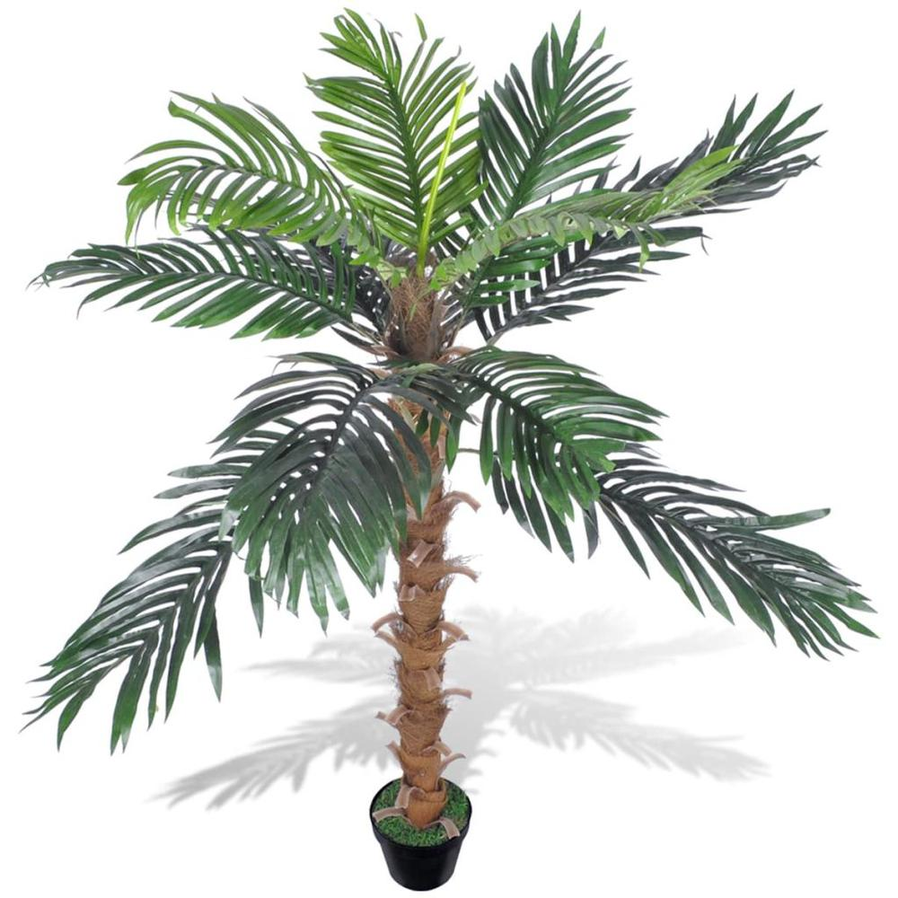 Artificial Plant Coconut Palm Tree with Pot 55", 241357