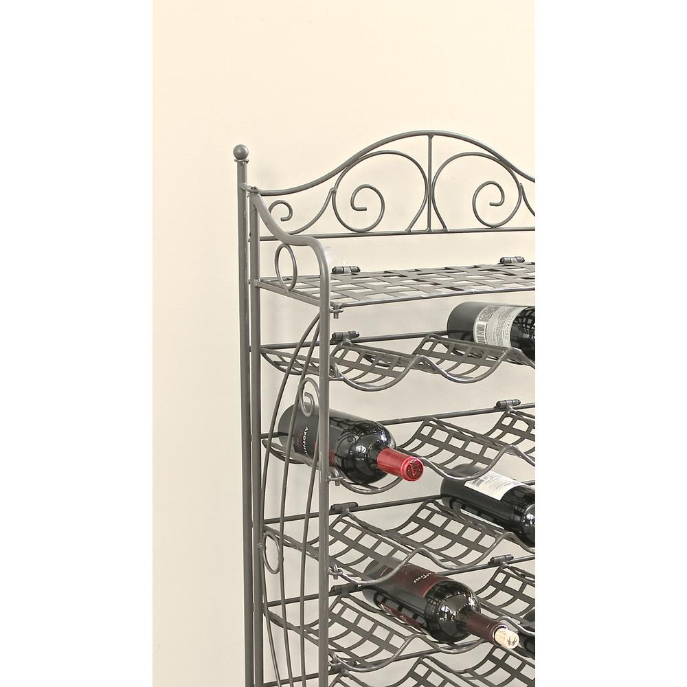 Iron 24-Bottle Wine Rack