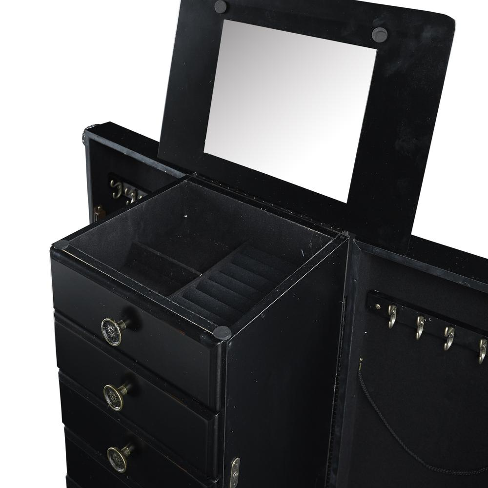 Ebony Jewelry Armoire