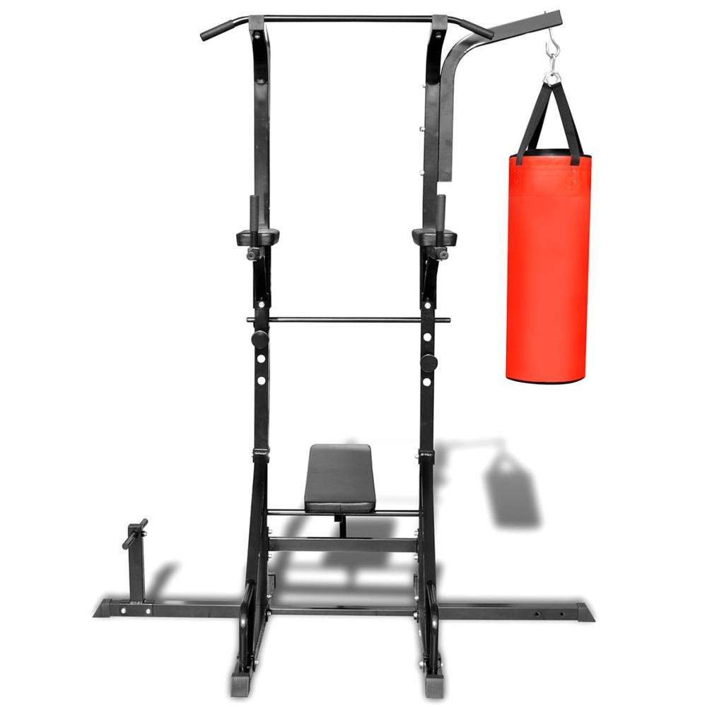 Power Tower with Sit-up Bench and Boxing Bag, 90667