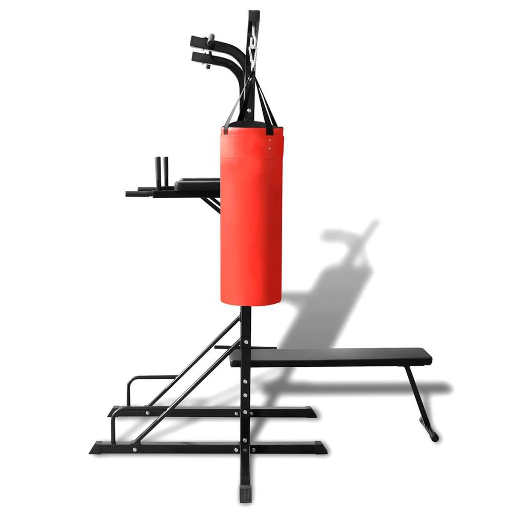 Power Tower with Sit-up Bench and Boxing Bag, 90667