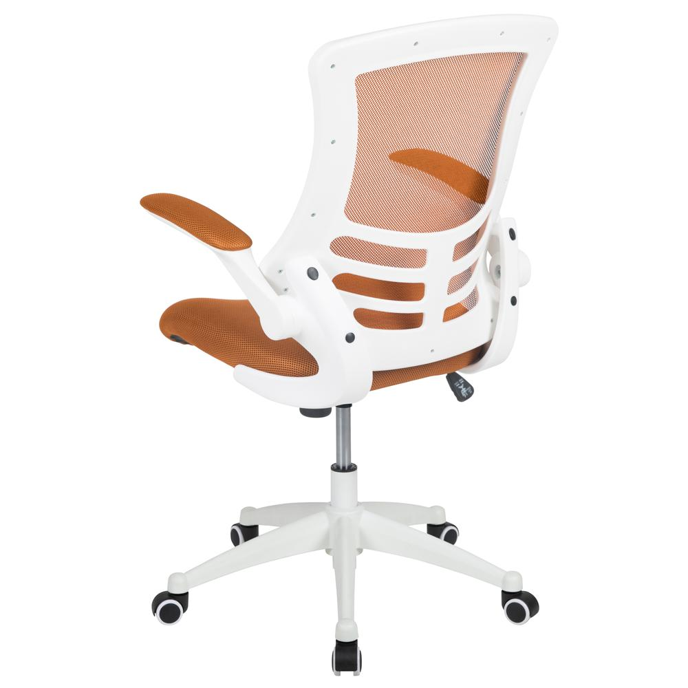 Mid-Back Tan Mesh Swivel Ergonomic Task Office Chair