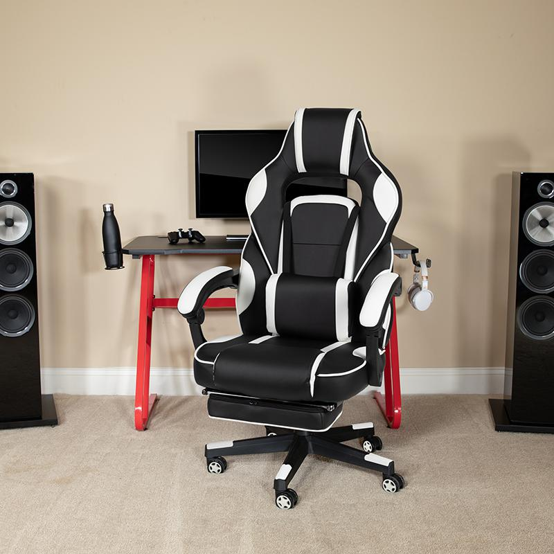 X40 Gaming Chair Racing Computer Chair - White