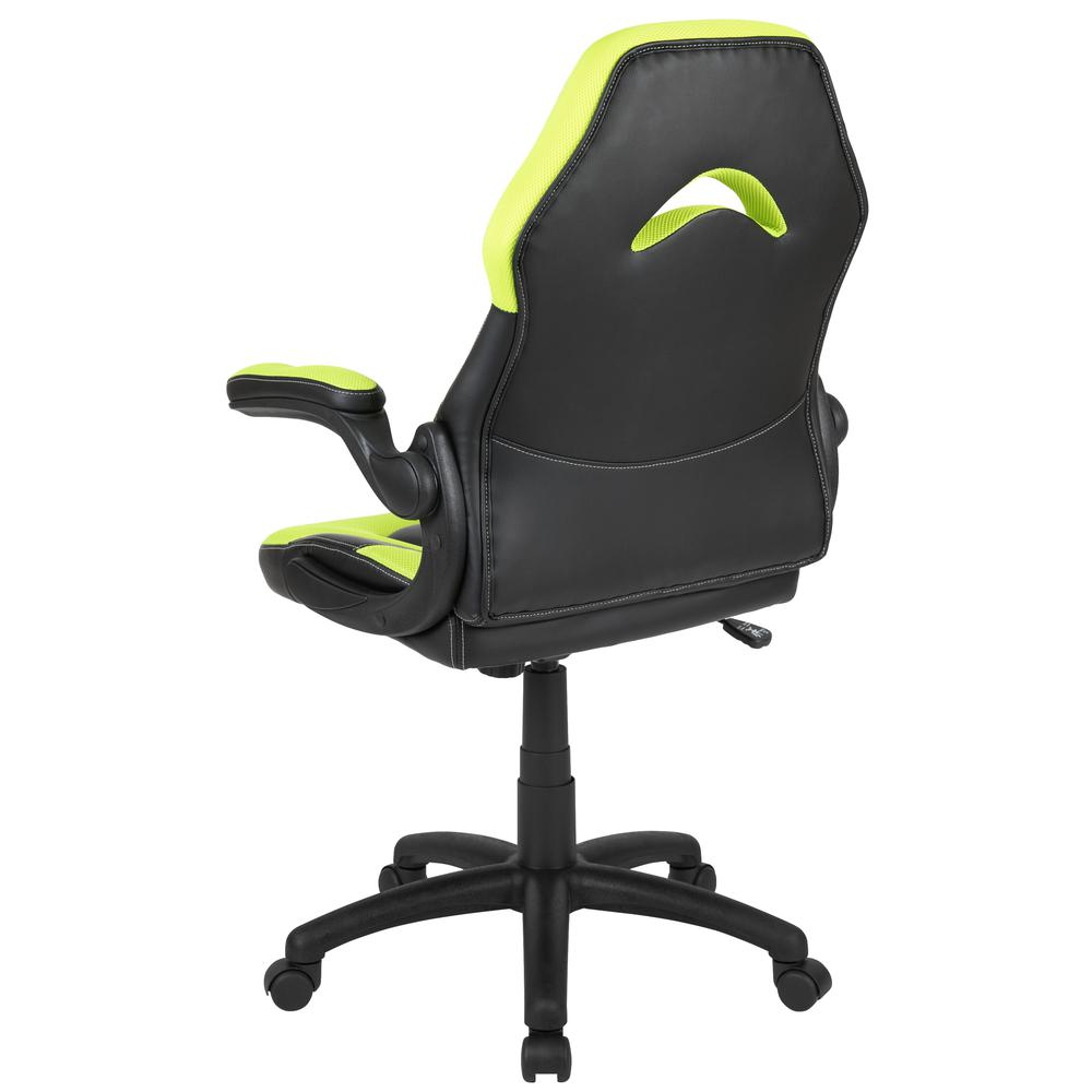 X10 Gaming Chair Racing Office Computer Swivel Chair, Neon Green/Black