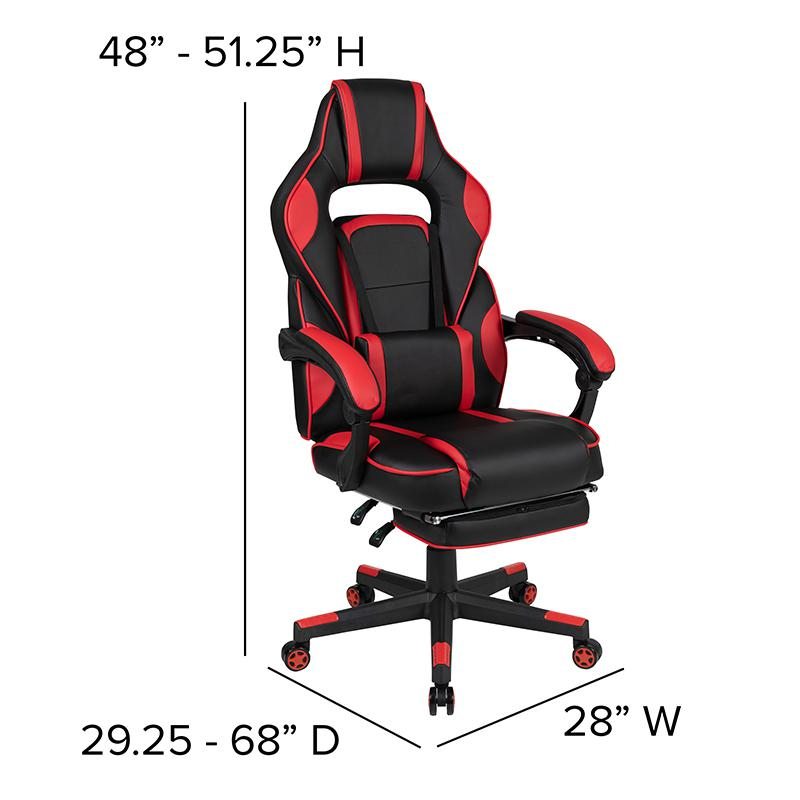 X40 Gaming Chair Racing Computer Chair - Red