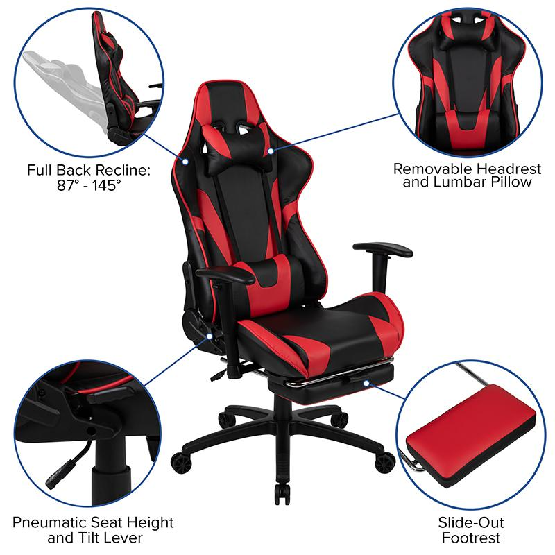 X30 Gaming Chair Racing Office Computer Chair with Fully Back