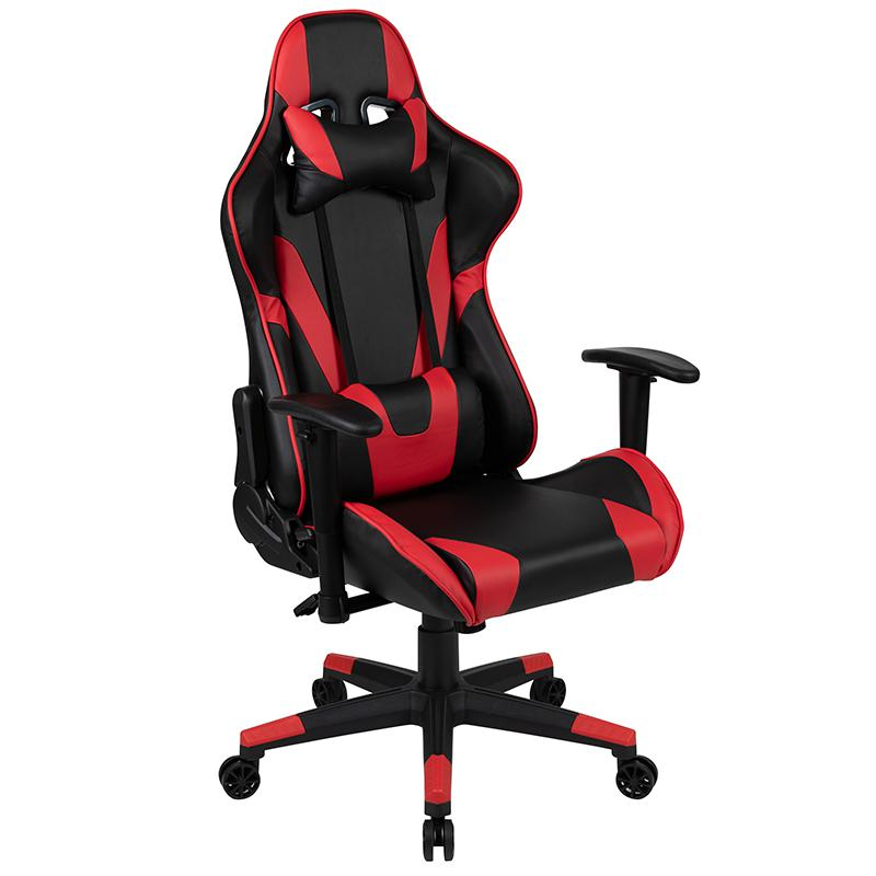 X20 Gaming Chair Racing Office Computer Swivel Chair with Fully Back in Red