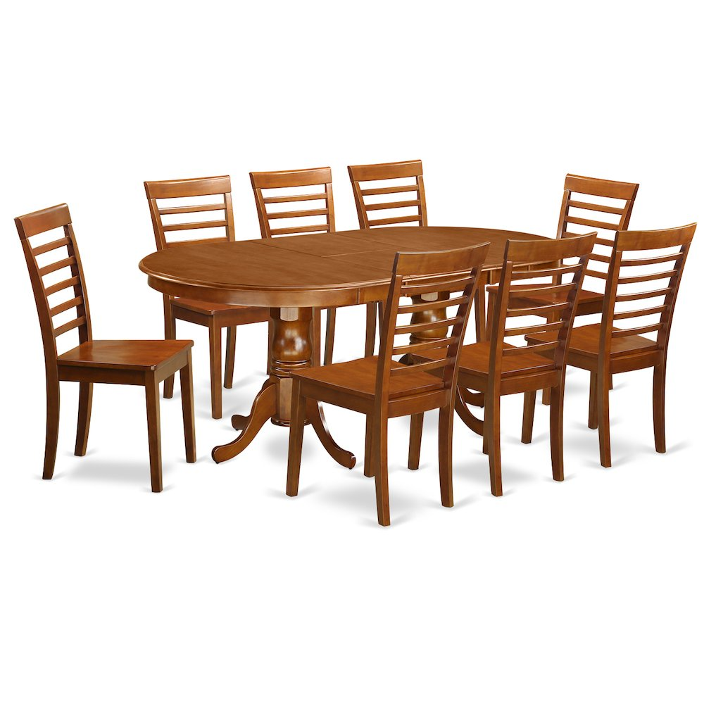 9  Pc  Dining  room  set-Dining  Table  and  8  Kitchen  Dining  Chairs