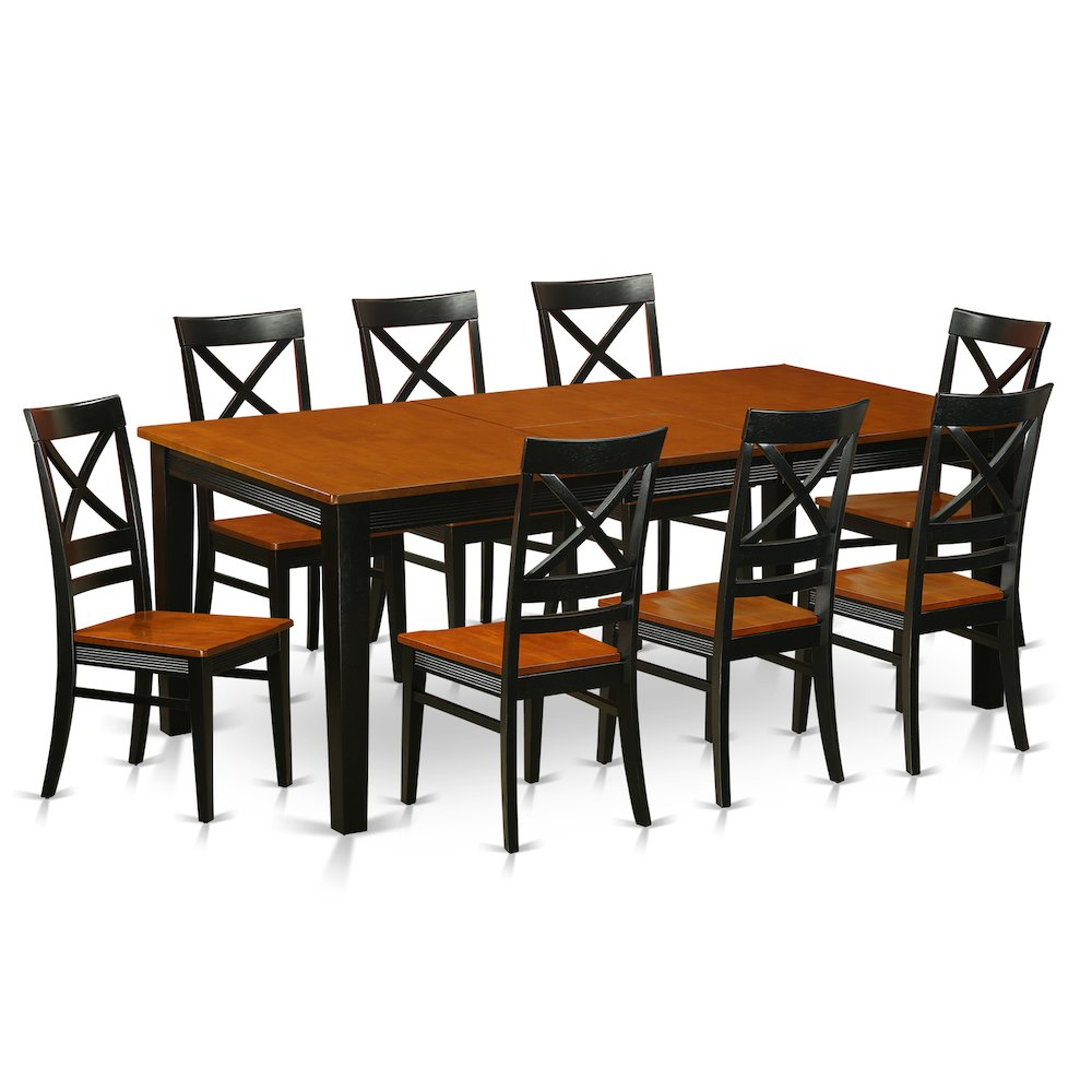 9  Pc  Dining  room  set-Dining  Table  and  8  Dining  Chairs