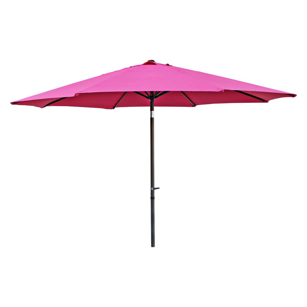 St. Kitts Aluminum 11.5-foot Patio Umbrella, Bery Berry