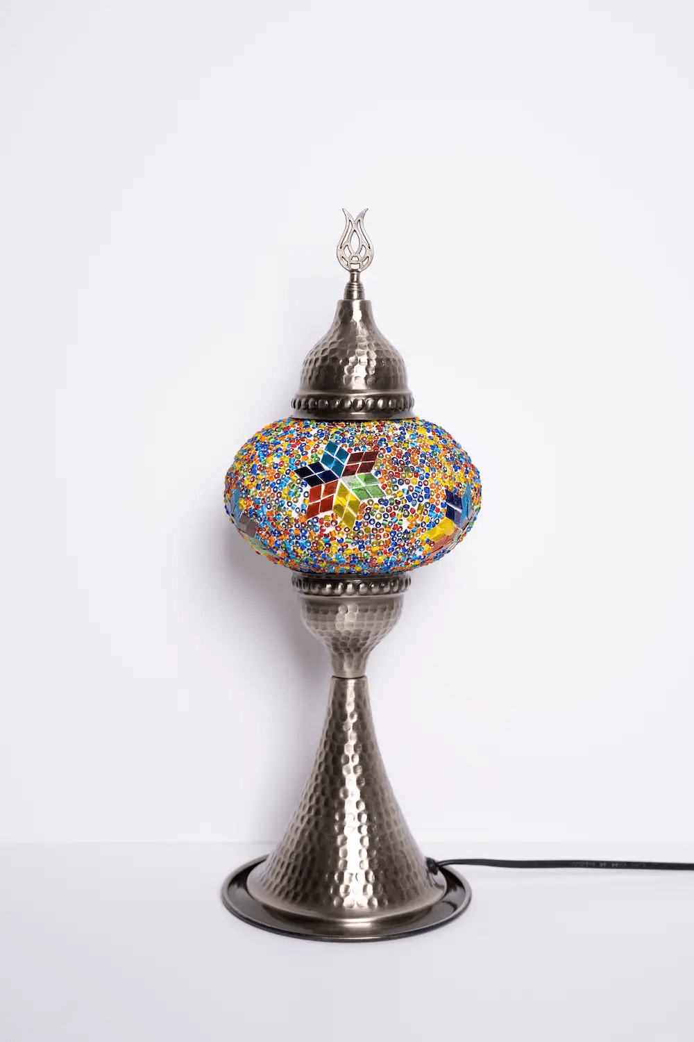 Elite Turkish Mosaic Glass Decorative Table Lamps - Multicolor Little Star