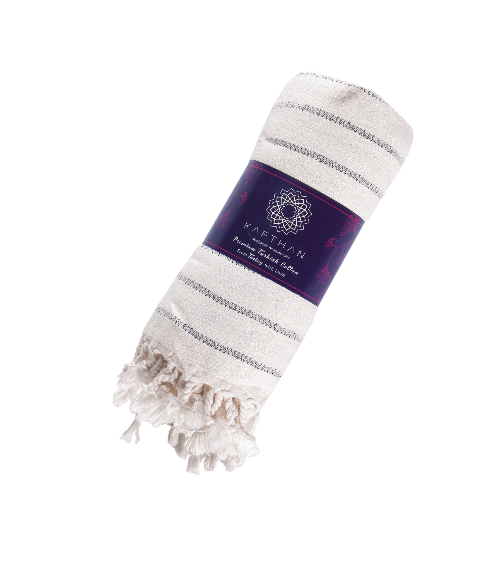 Gocek Premium Cotton and Bamboo Turkish Towel [Bath & Beach Towels, Lightweight Picnic Blanket]