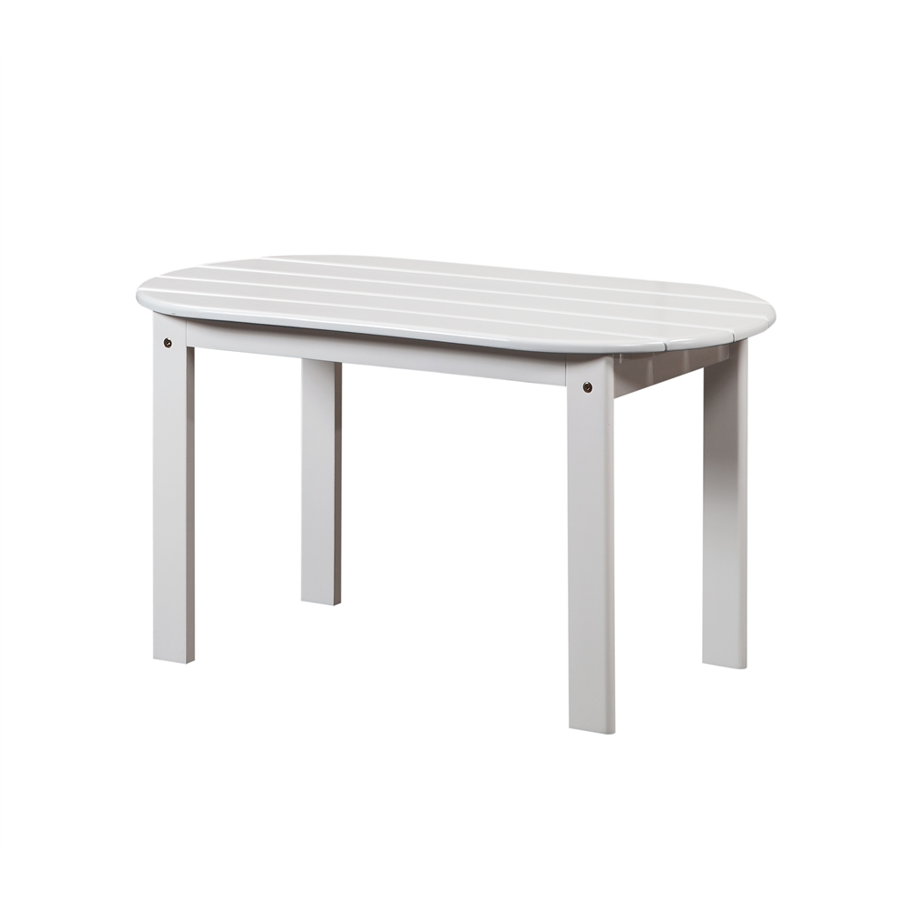 Adirondack White Coffee Table