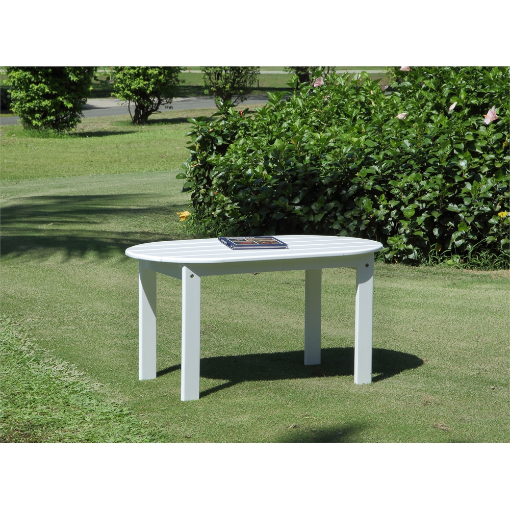 Adirondack White Coffee Table