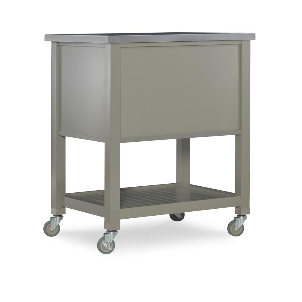 Noelle Grey Kitchen Cart