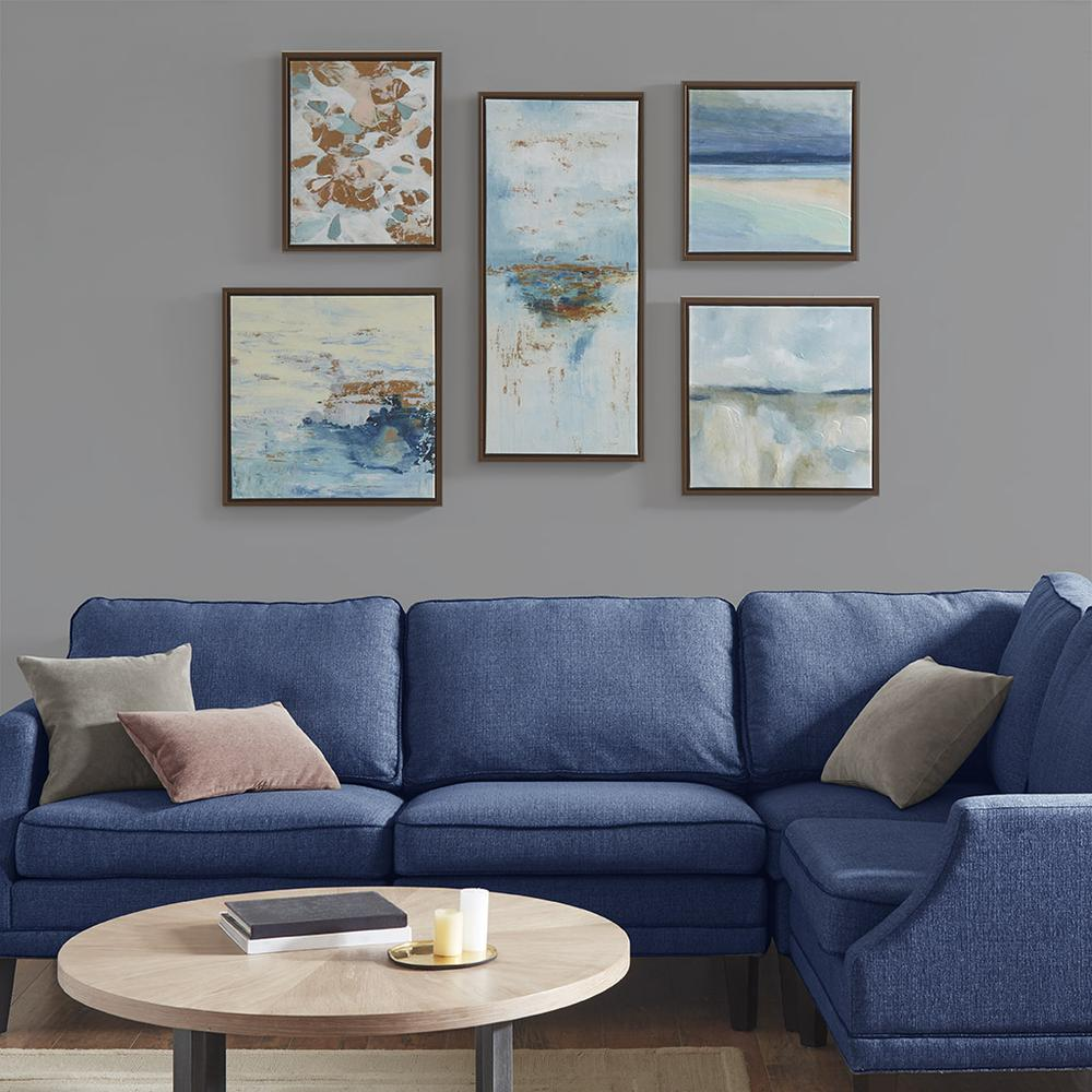 5-piece Gallery Framed Canvas Wall Art Set