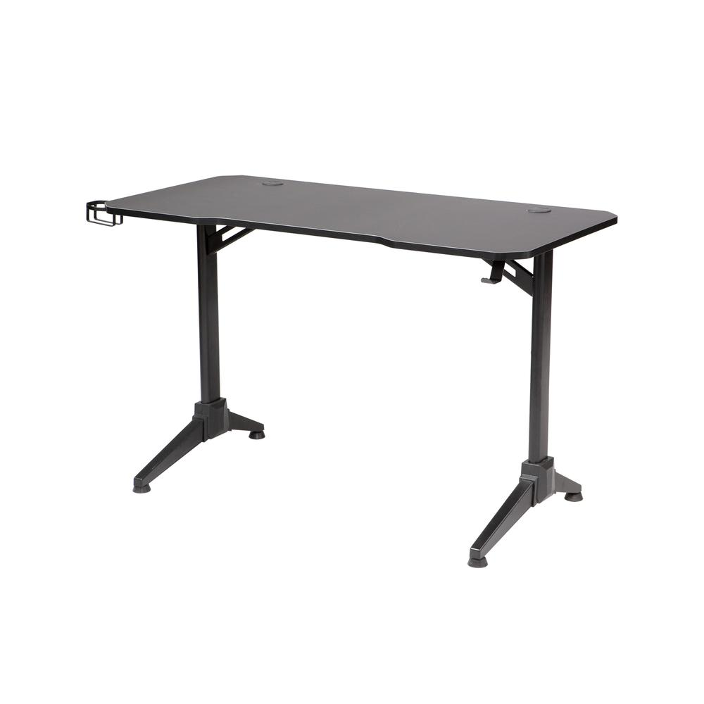 Ultimate Computer Gaming Desk, 47.2”W x 23.6”D x 29.5”H - Black