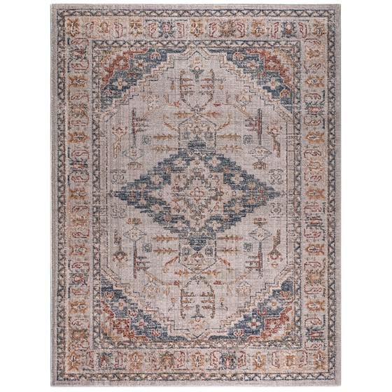 Vintage Medallion Woven Area Rug