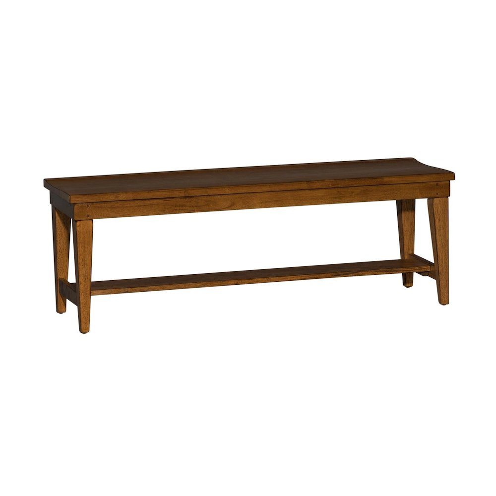 Hearthstone Bench, W52 x D16 x H18, Dark Brown