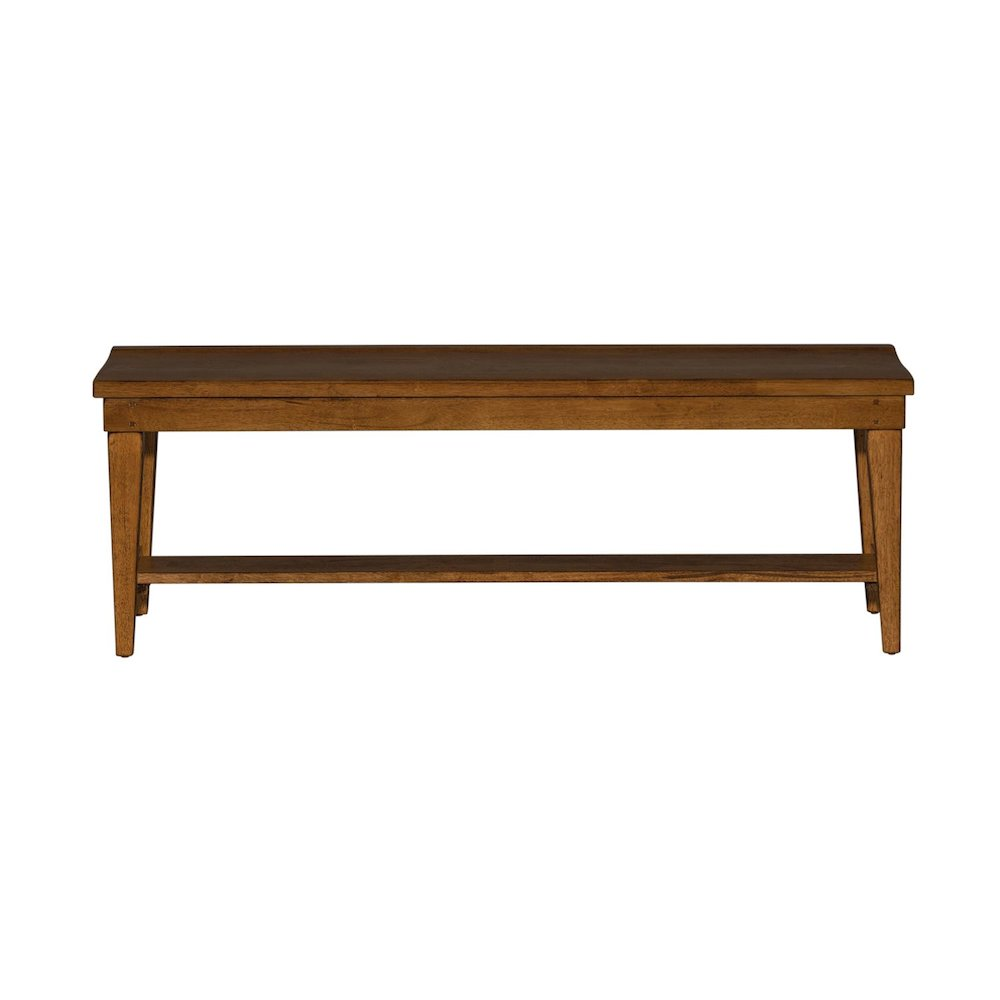 Hearthstone Bench, W52 x D16 x H18, Dark Brown