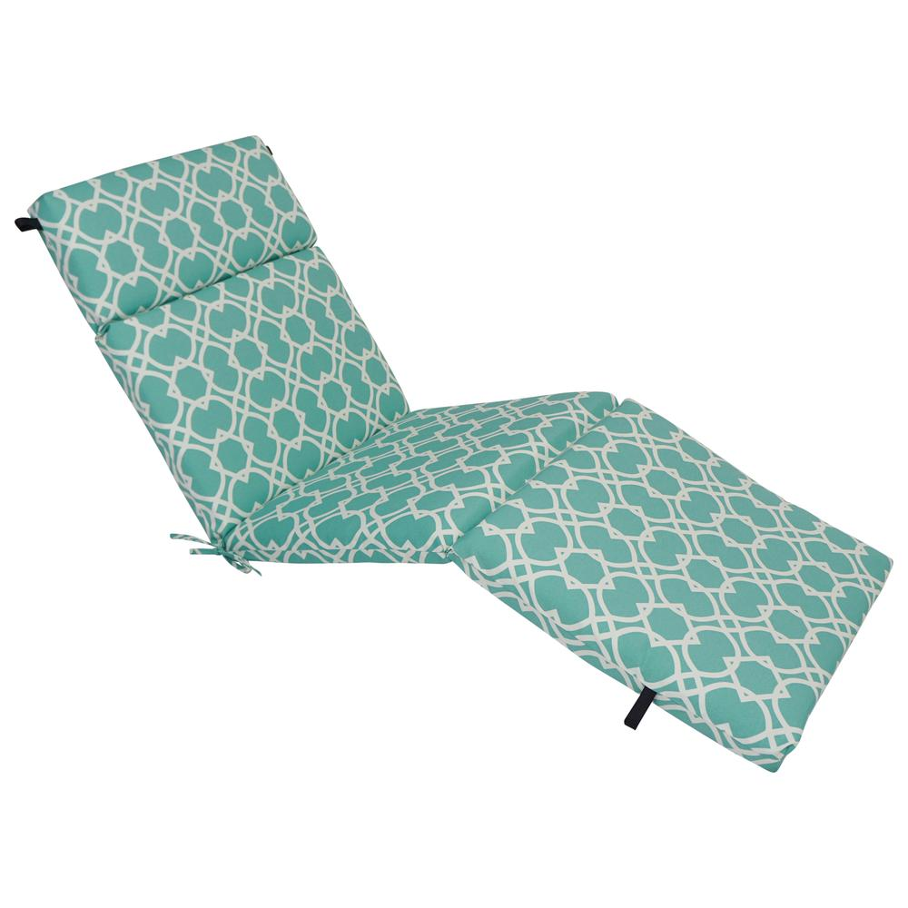 72-inch by 24-inch Polyester Outdoor Chaise Lounge Cushion 93475-OD-144