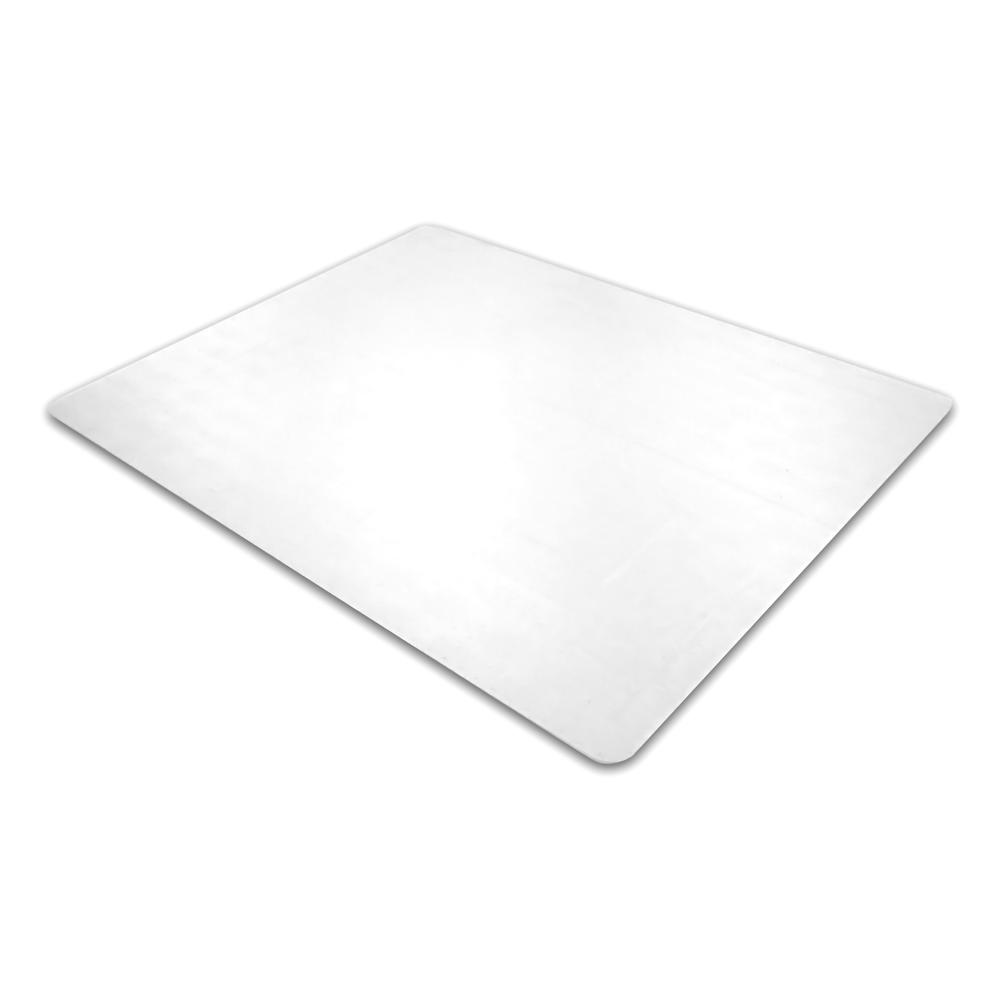 Plus Polycarbonate Rectangular Chair Mat for Hard Floor - 48" x 53"