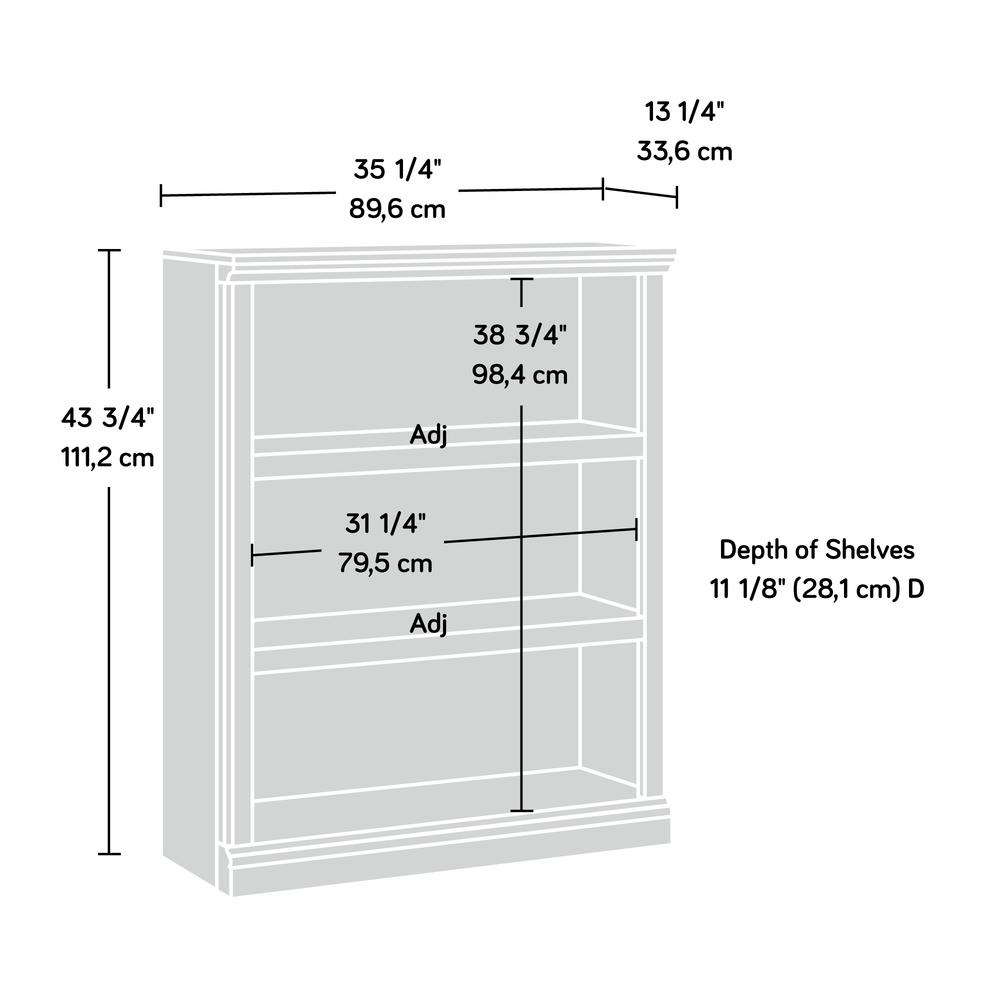 3 Shelf Bookcase Lo