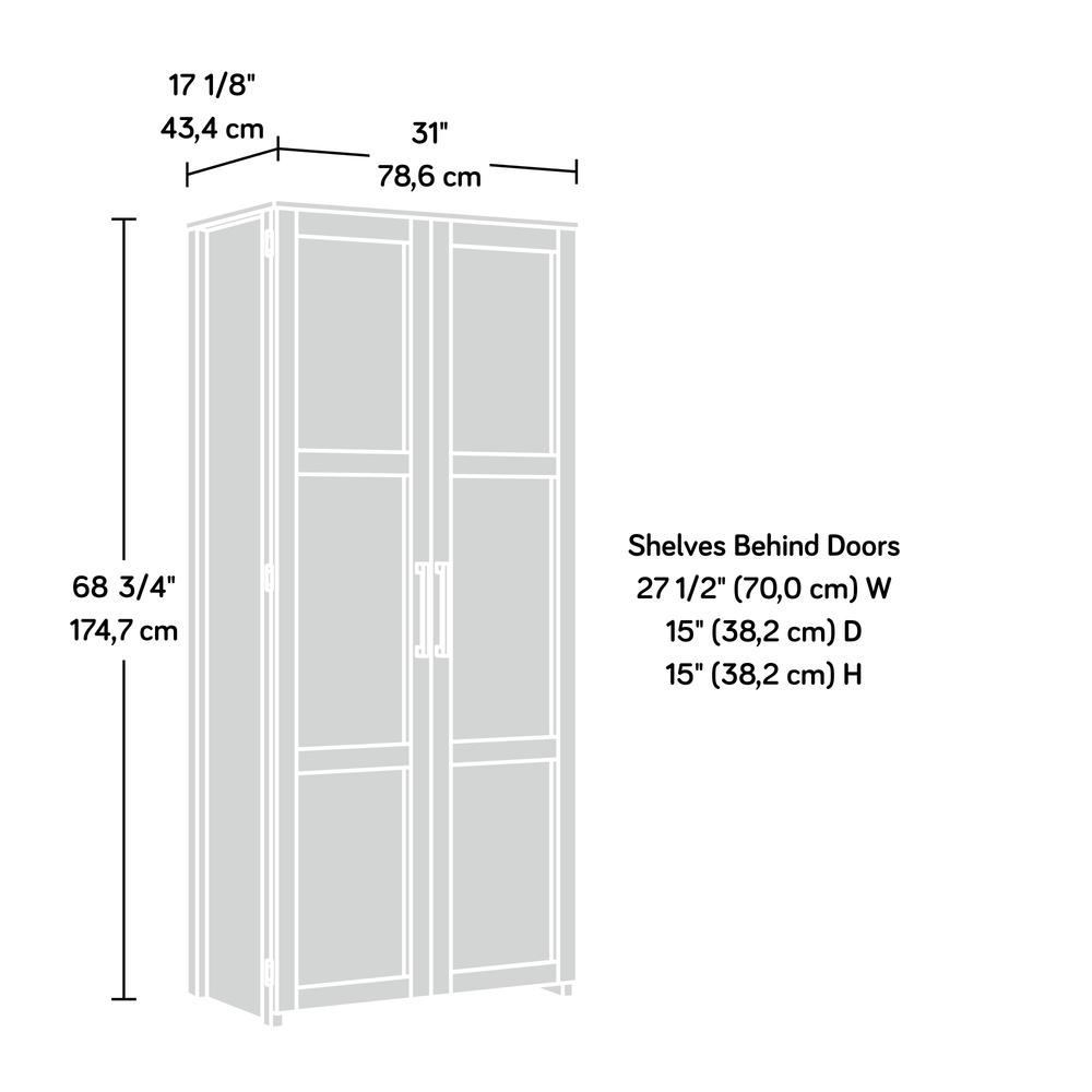 Homeplus Storage Cabinet Soft White