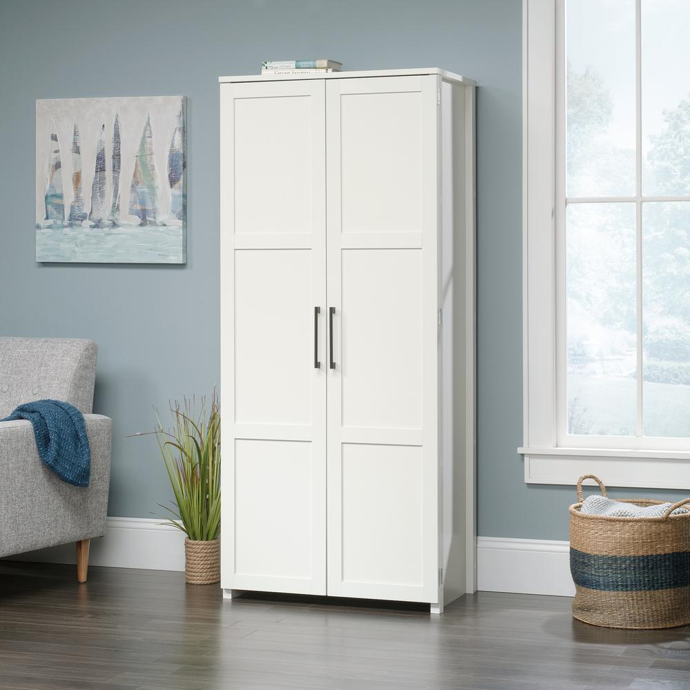 Homeplus Storage Cabinet Soft White