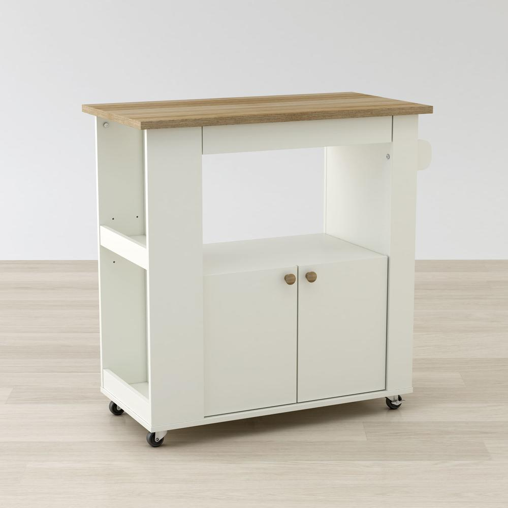 Aston 33.5" Kitchen Cart