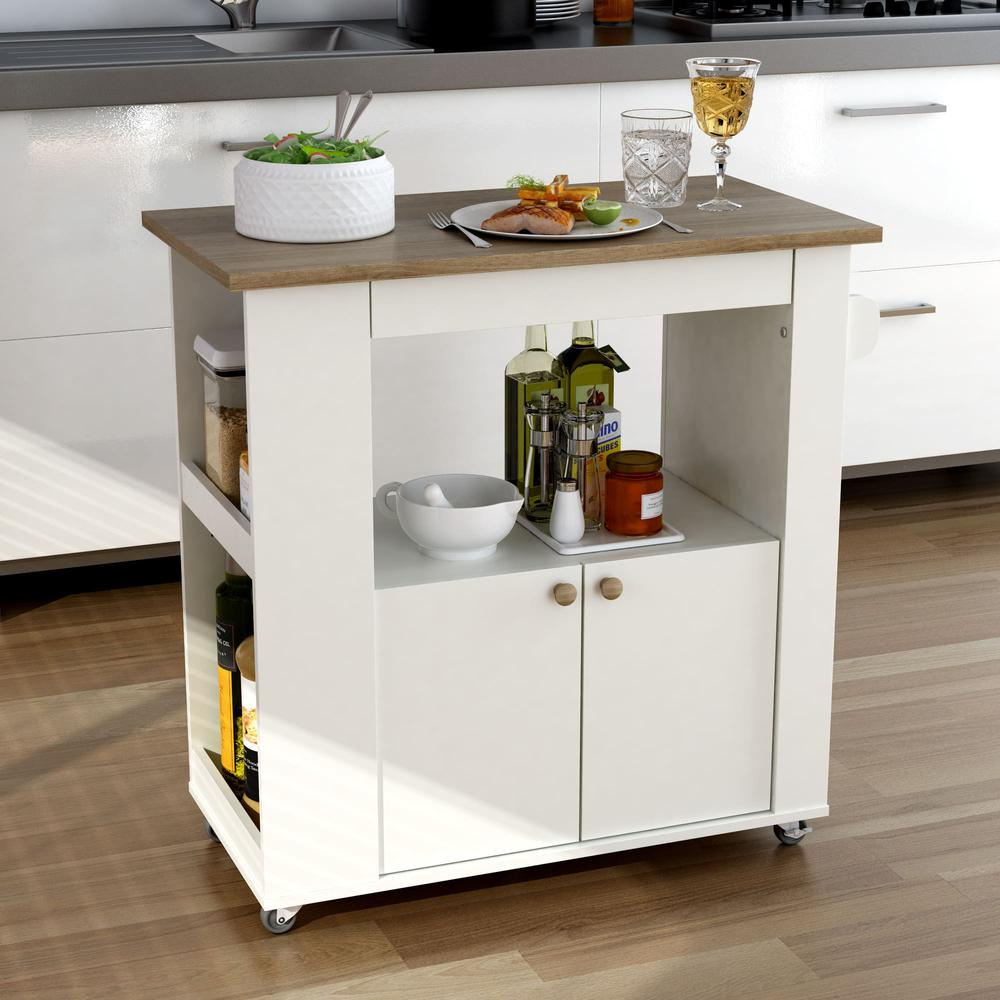 Aston 33.5" Kitchen Cart