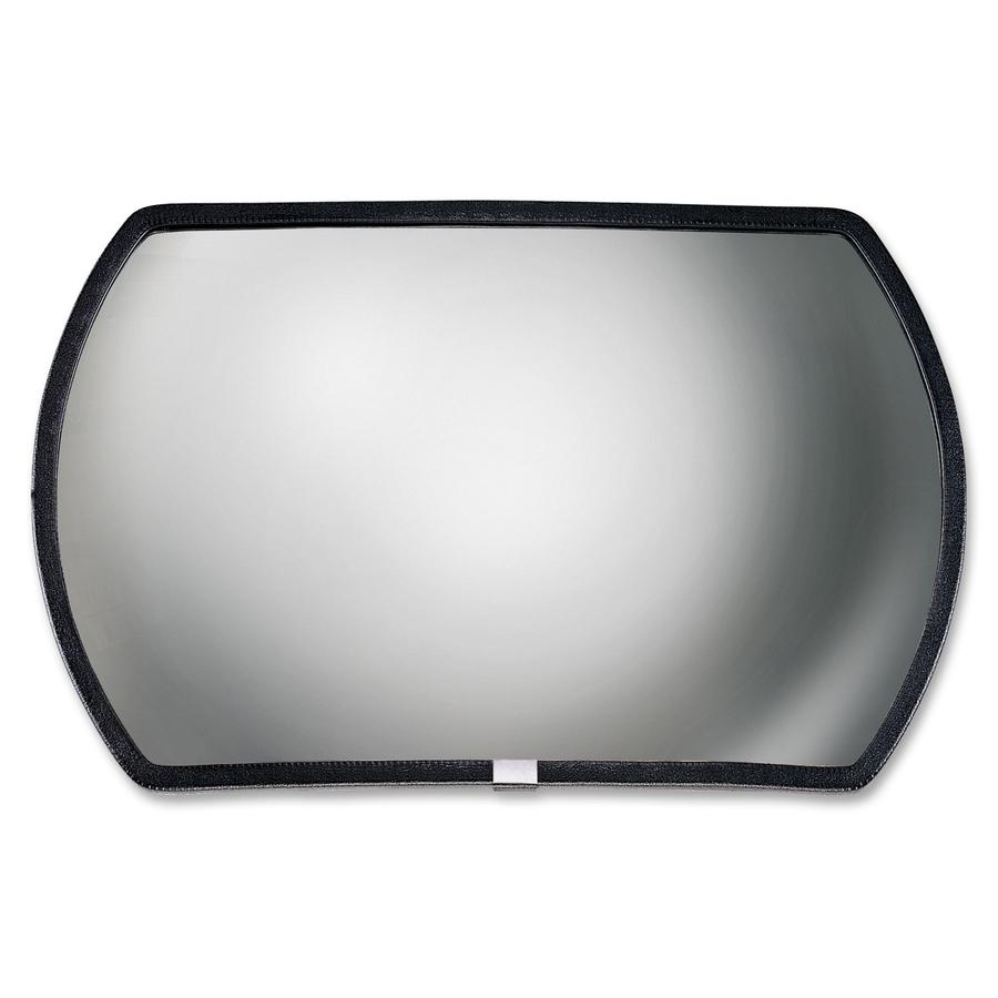 See All Rounded Rectangular Convex Mirrors - Rounded Rectangular - 18" Width x 12" Length - 1 Each