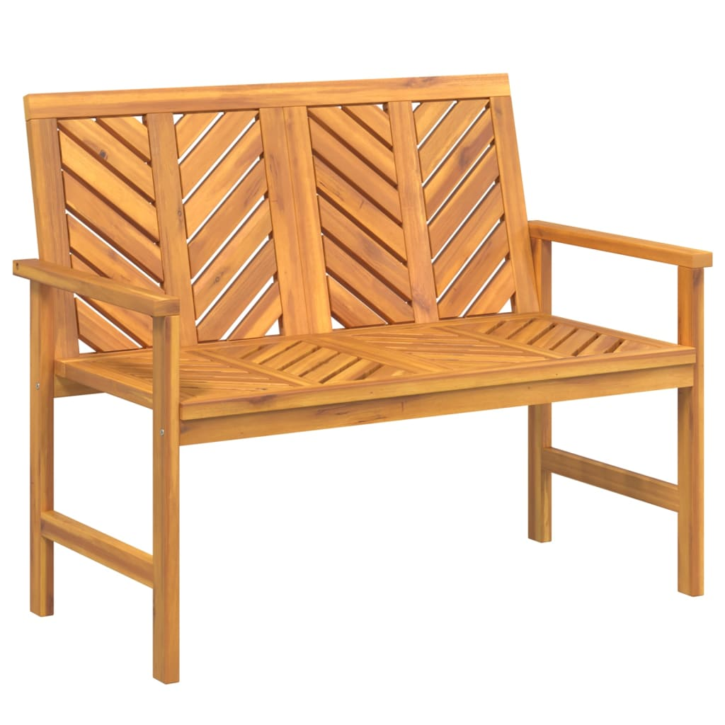 vidaXL 2 Piece Patio Lounge Set Solid Wood Acacia