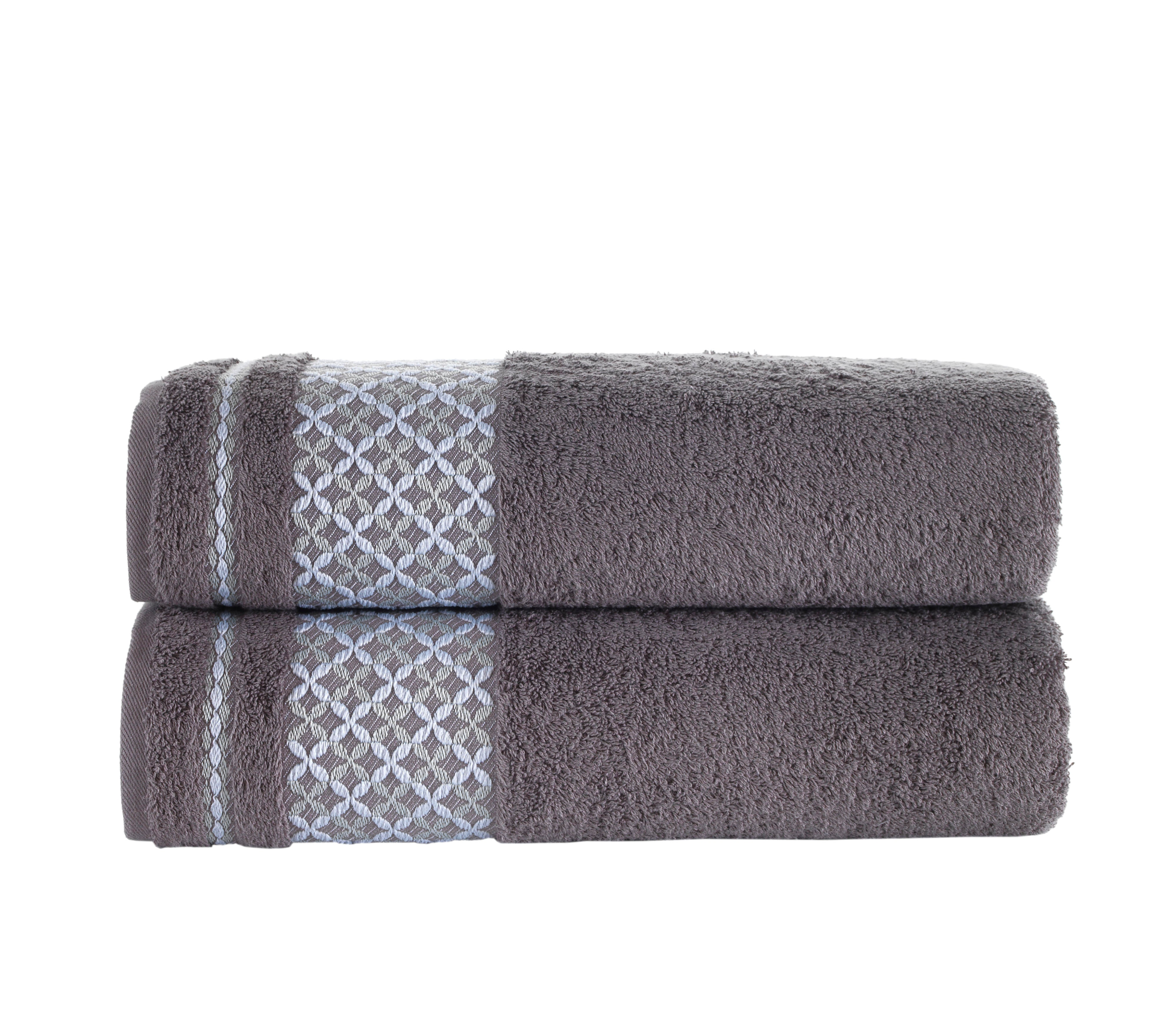 Plaid Bath Towel - Set of 2