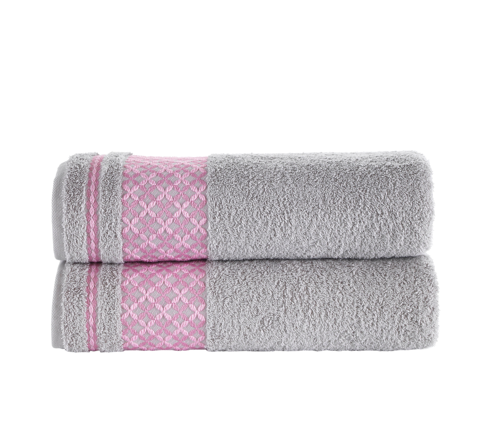 Plaid Bath Towel - Set of 2